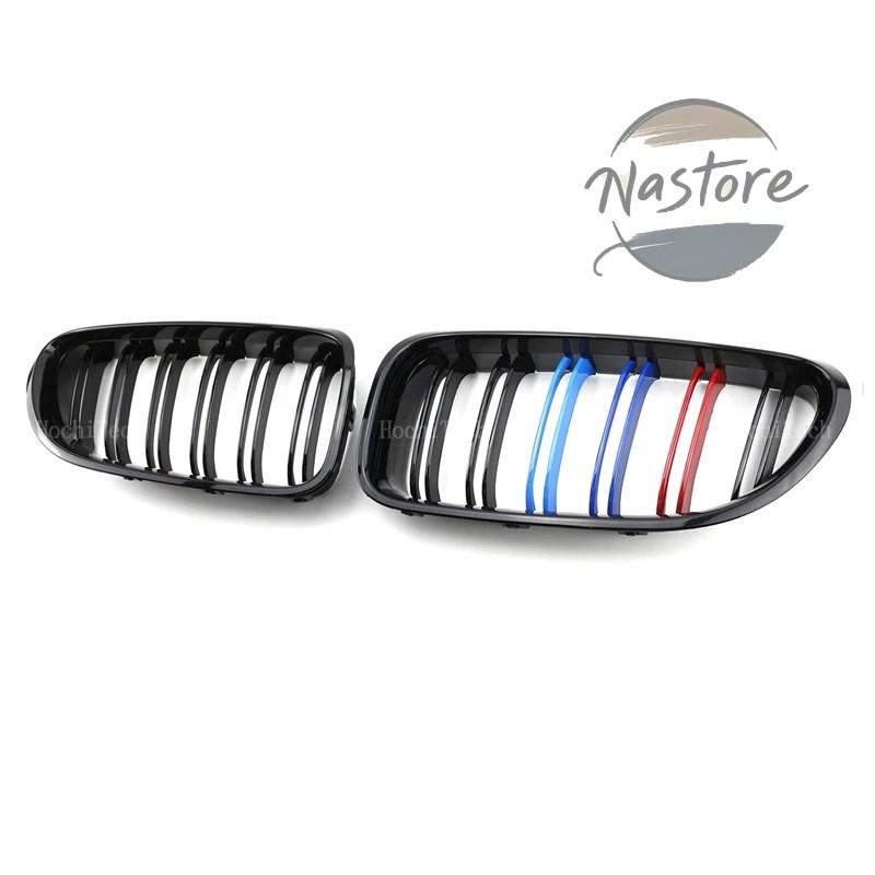 並行輸入品 BMW フロント 部品 カスタムパーツ アクセサリー 6シリーズ f06 f12 f13 2012-2017 スポーツグリル ダブルスラットライングリル kindey_7