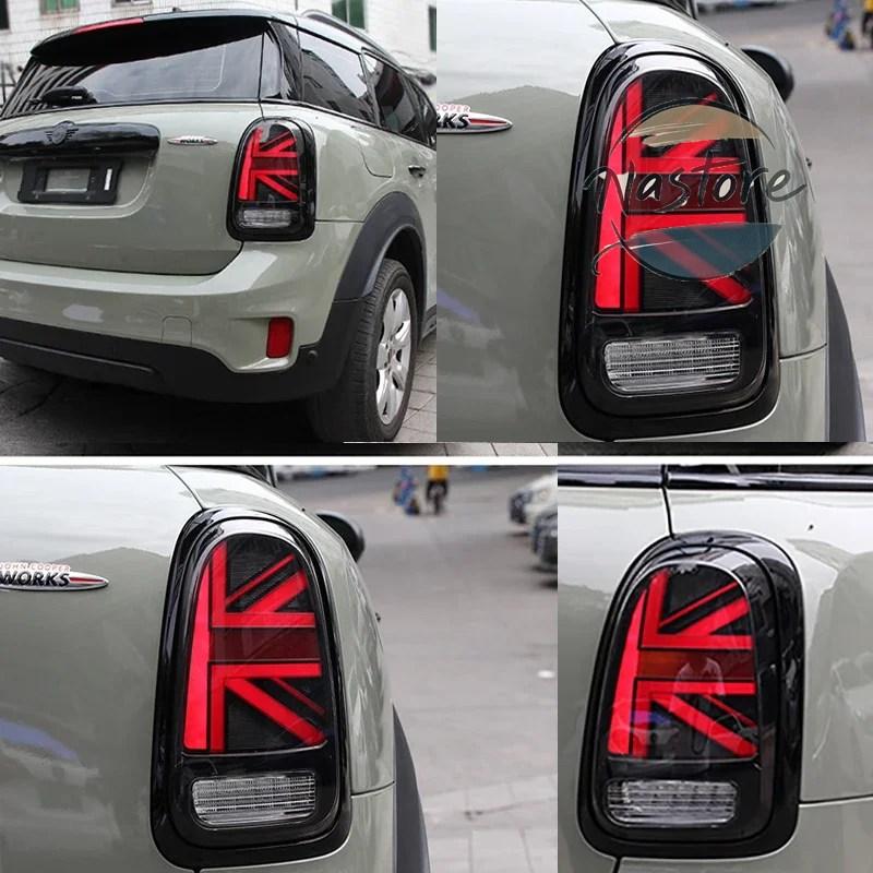 並行輸入品 mini リア ブレーキ 部品 カスタムパーツ アクセサリー BMW cooper countryman f60 2017-2022 ペアledテールライトの画像