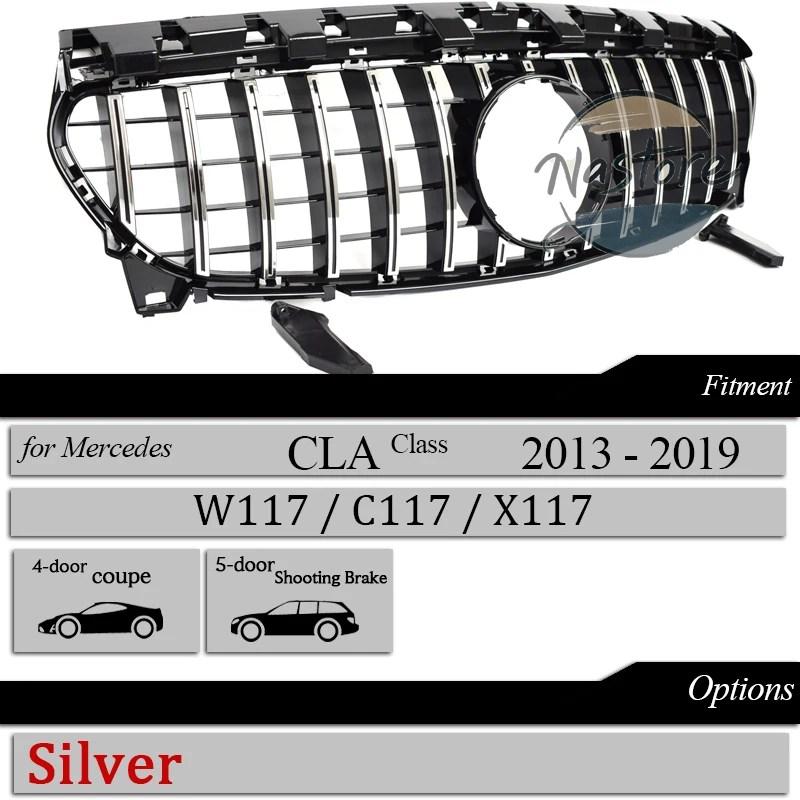 並行輸入品 cla-45 メルセデス グリル フロント 2020- gtrスタイル cla