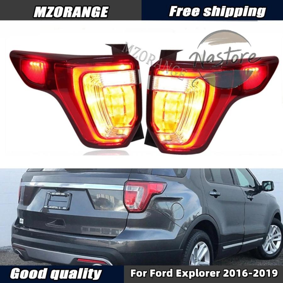 並行輸入品 フォード ford リア ブレーキ 部品 カスタムパーツ アクセサリー エクスプローラー 2016-19 usバージョン 左/右テールライト ウィンカーライト_3