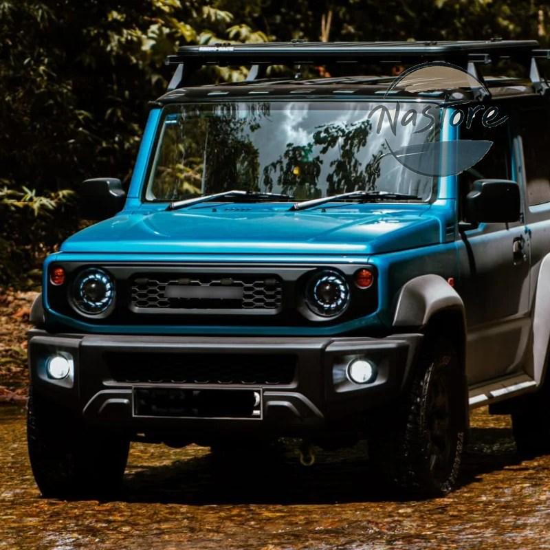 並行輸入品 スズキ suzuki 外装 フロント カスタム 部品 カスタムパーツ アクセサリー オフロード 4x4 abs ジムニー jb64 jb74 2019-2024