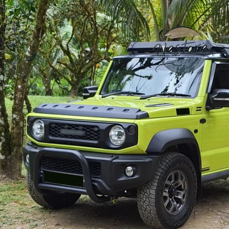並行輸入品 スズキ suzuki 外装 フロント カスタム 部品 カスタムパーツ アクセサリー オフロード 4x4 abs ジムニー jb64 jb74 2019-2024