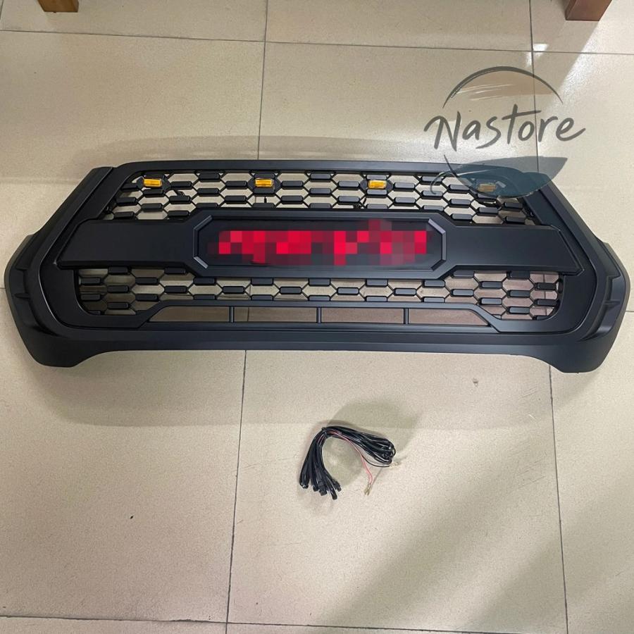 並行輸入品 トヨタ toyota カバー フロント カスタム 部品 カスタムパーツ アクセサリー デューク4wd ハイラックス レボ 2021-23 グリル バンパーの画像