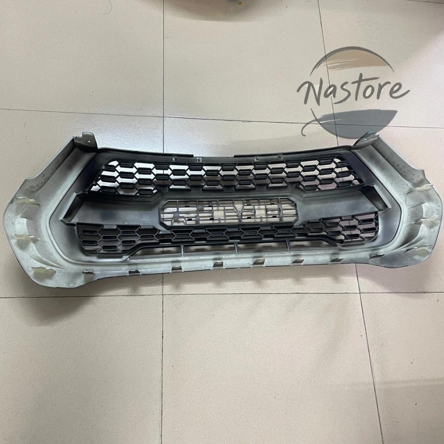 並行輸入品 トヨタ toyota カバー フロント カスタム 部品 カスタムパーツ アクセサリー デューク4wd ハイラックス レボ 2021-23 グリル バンパーの画像