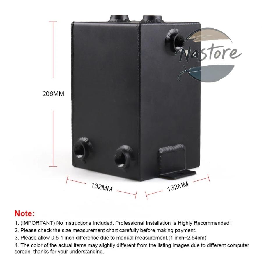 並行輸入品 3l レーシングカー燃料サージタンク アルミ 3リットル