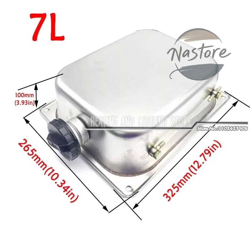 並行輸入品 アクセサリー カスタム 7l ステンレス製エアパーキングヒーター燃料タンク webasto eberspacher ヒーター 汎 カーの画像