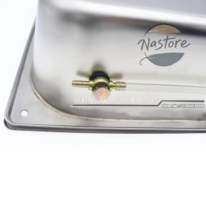 並行輸入品 アクセサリー カスタム 7l ステンレス製エアパーキングヒーター燃料タンク webasto eberspacher ヒーター 汎 カーの画像