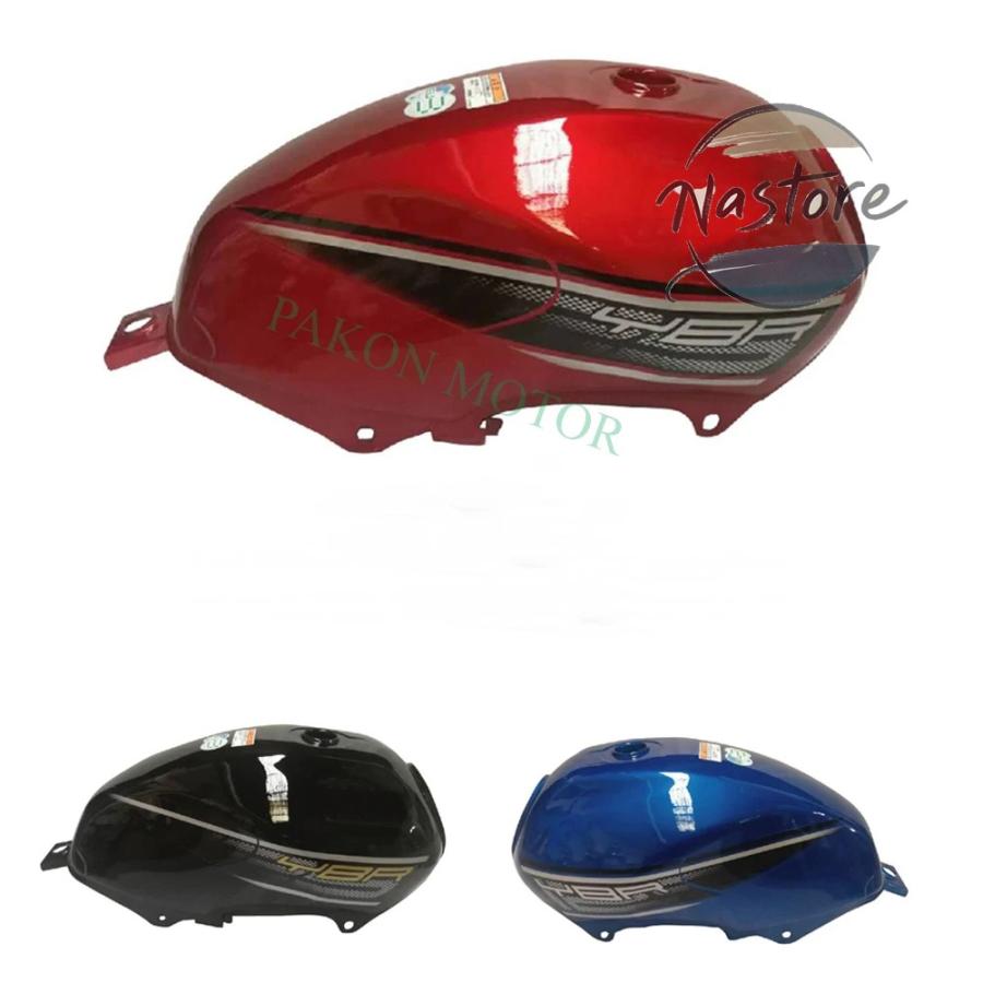 並行輸入品 ヤマハ バイク 部品 カスタムパーツ アクセサリー jianshe ybr125 jym125 燃料タンク 赤/青/黒 petro メタルガスボックスの画像