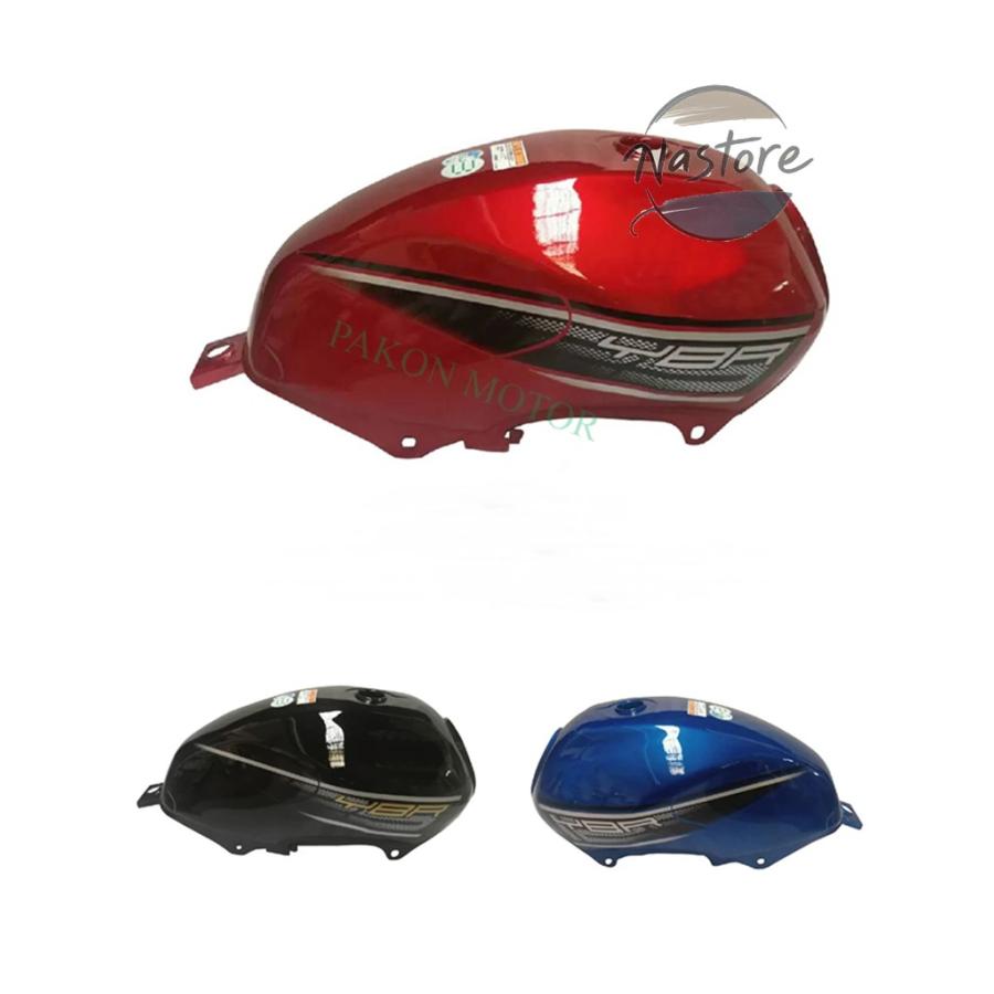 並行輸入品 ヤマハ バイク 部品 カスタムパーツ アクセサリー jianshe ybr125 jym125 燃料タンク 赤/青/黒 petro メタルガスボックスの画像