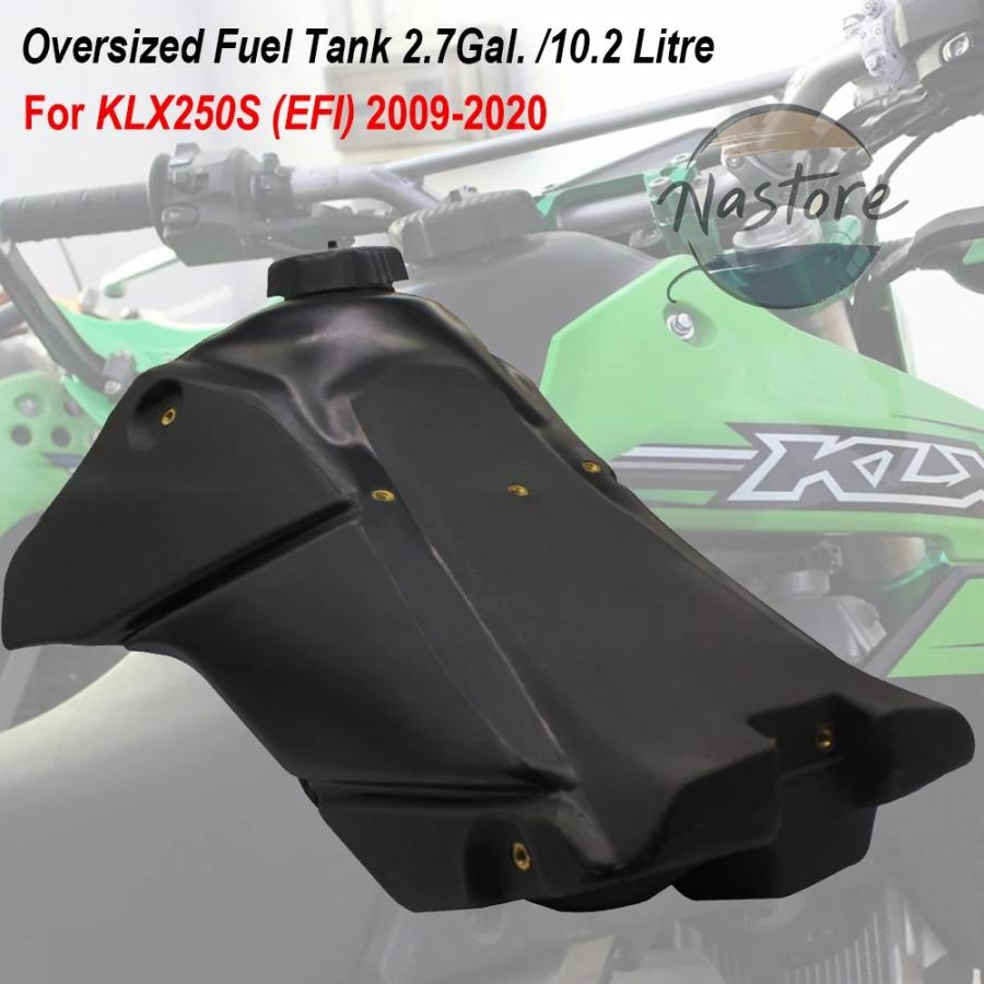 カワサキKＬ250用ガソリンタンク 並行輸入品 10.2l 大容量燃料タンク カワサキ klx250 klx 250s efi