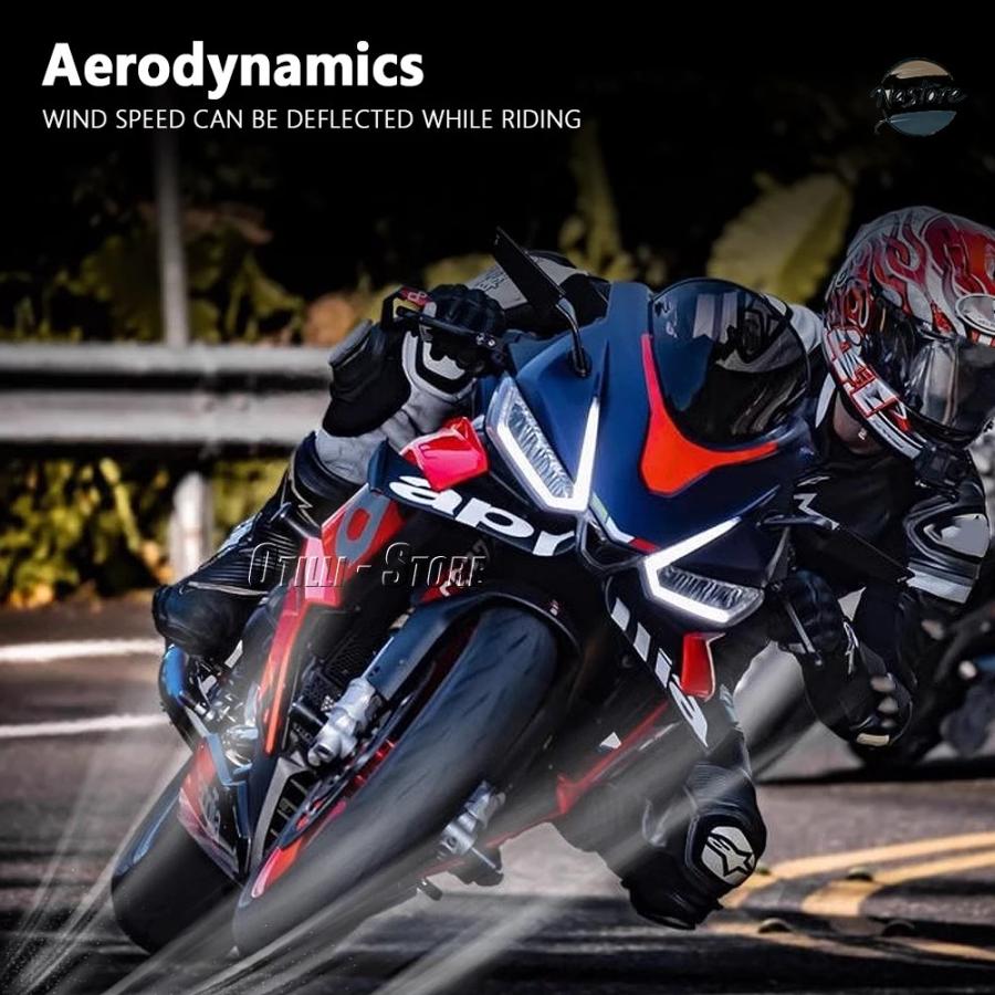 並行輸入品 RS660 アプリリア バイク スポイラー フロント キット ABS 5色ウィング カスタムパーツ パーツ アクセサリー_9