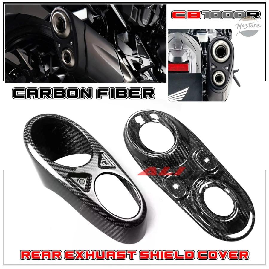 並行輸入品 ホンダ CB1000R バイク カバー ガード マフラー リア 100%カーボン 2018 2023 カスタムパーツ パーツ アクセサリー_3