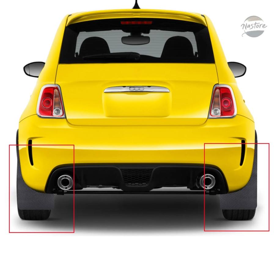 並行輸入品 フィアット フェンダー ガード FIAT500 500C 500L 500X 500E アバルト ABARTH595 695 カスタムパーツ パーツ アクセサリー | ブランド登録なし | 02