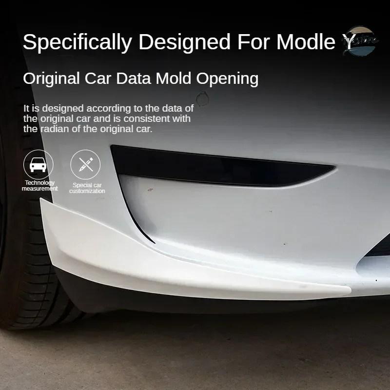 並行輸入品 テスラ リップ ガード フロント モデルY 2021 23 バンパー