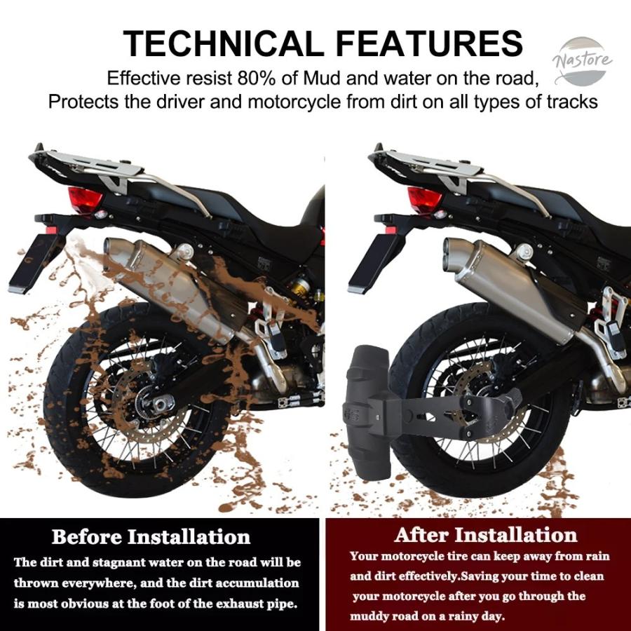 並行輸入品 BMW F850GS バイク カバー フェンダー ガード ホイール リア アドベンチャーF カスタムパーツ パーツ アクセサリー_4