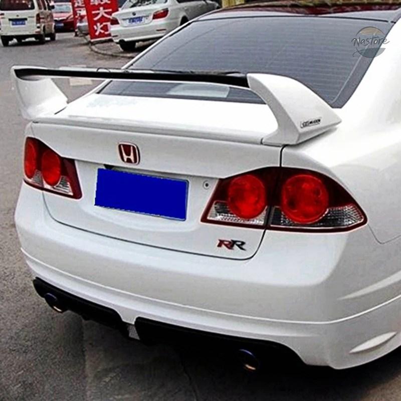 並行輸入品 ホンダシビックカー用リアスポイラー リアウィング 3パーツ 4パーツ ABS FD2 2006-2011_2