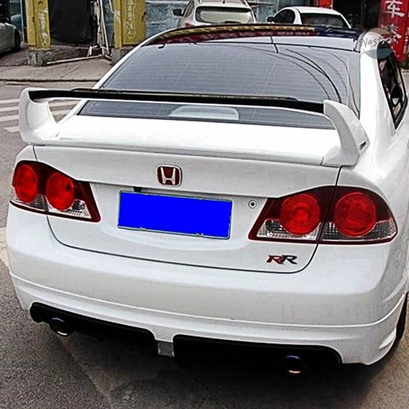 並行輸入品 ホンダシビックカー用リアスポイラー リアウィング 3パーツ 4パーツ ABS FD2 2006-2011_3