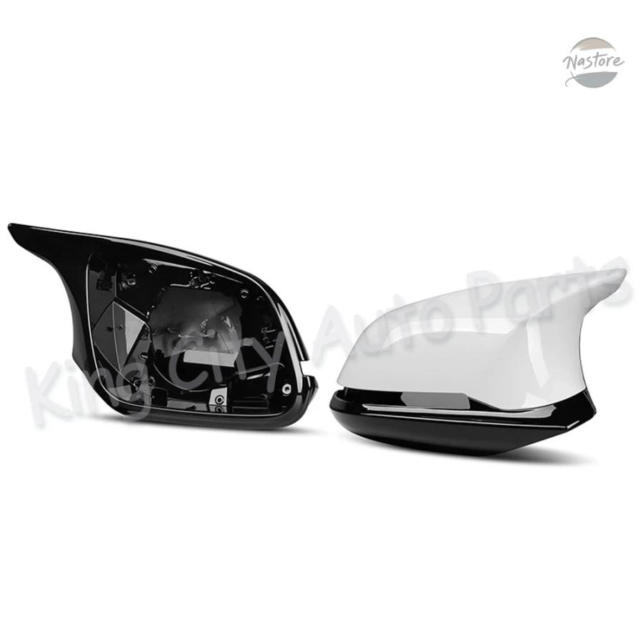 並行輸入品 CAPQX-バックミラーカバー BMW 1 2 3 4シリーズ F20 F30 F31 F32 F36 2012-UP 320I 328I サイドミラーカバー330D 335I M3 M4の画像
