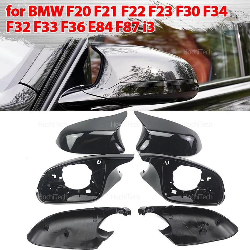 並行輸入品 ブラックバックミラーサイド F20 F21 F22 F23 F30 ミラーカバーキャップ M ルックミラーカバー BMW F34 F32 F33 F36 E84 F87 I3_2
