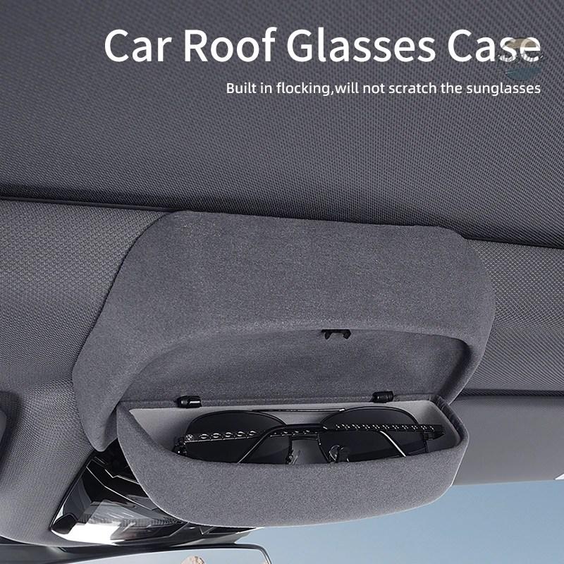 並行輸入品 BMW 5シリーズ用サングラスケース G60 X3 G01 X4 G02 IX3 スエード 収納ボックス ルーフ カスタムアクセサリーの画像