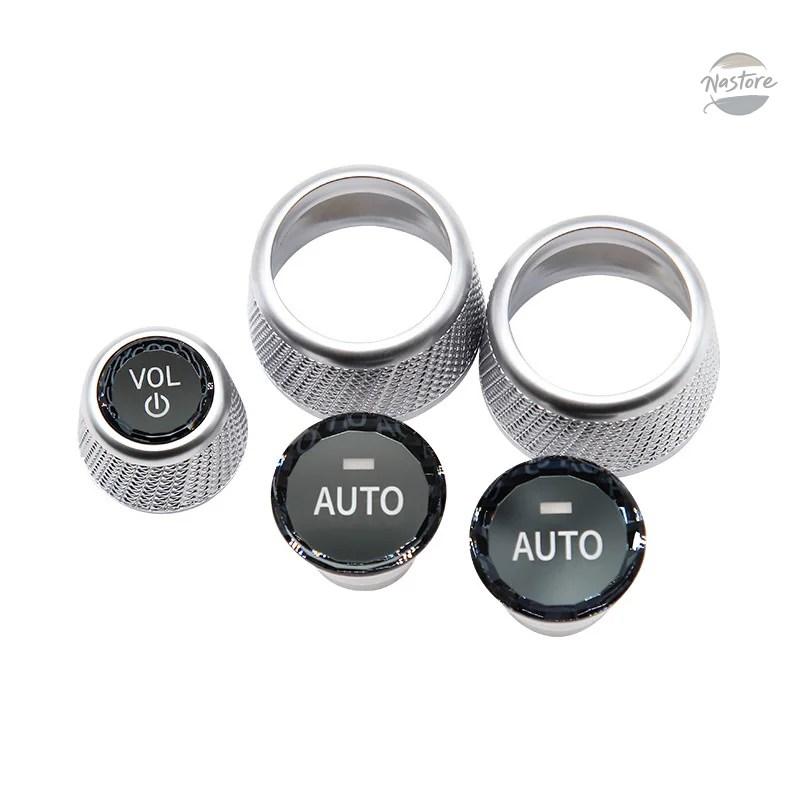 並行輸入品 BMW用クリスタルカーボリュームノブカバー ボリューム エアコン オーディオコントロールボタン MGU 1 2 3 4 5 6 7 8 X3 X4 X5 X6 X7シリーズの画像
