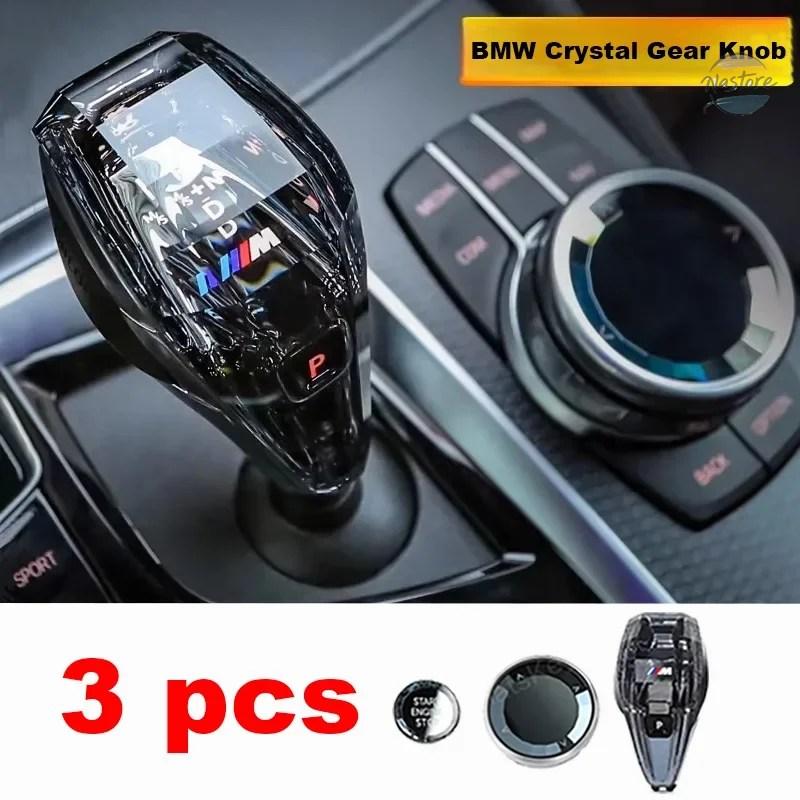 並行輸入品 BMWクリスタルギアシフトノブハンドルレバーハンドボール1