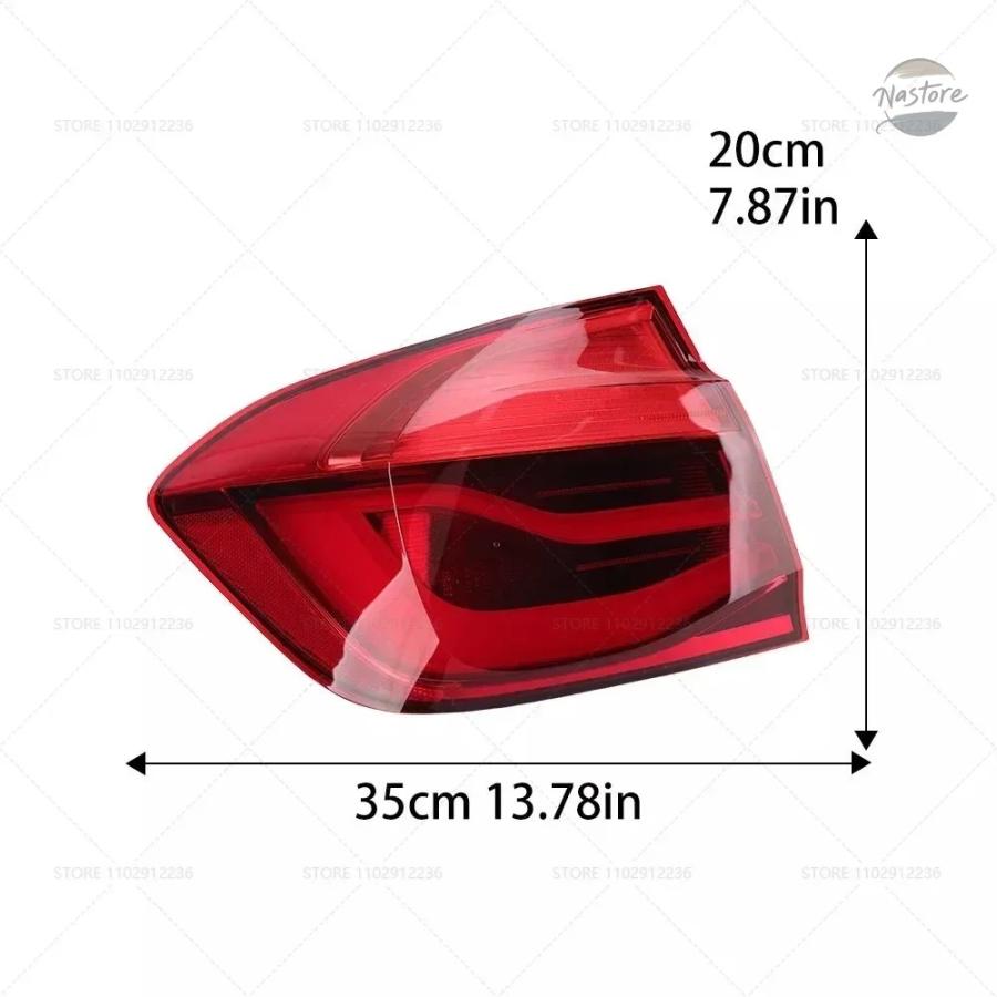 並行輸入品 BMW 3シリーズM3 LED電球 テールライト ブレーキランプ F30 F80 63217369117 63217369118 63217369119 63217369120 2016-2018_8