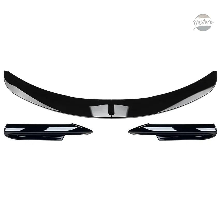 並行輸入品 フロントバンパーリップスプリッター カーパーツ カーアクセサリー ボディキット BMW 3シリーズ E90 E91 M-TECH 2005-2008 セダン4ドア 320I_10
