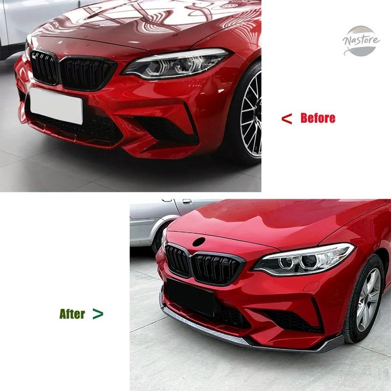 並行輸入品 BMW 2シリーズ用バンパーブレード F87 M2 220I M235I 228I CSスタイル 2016?2021_4