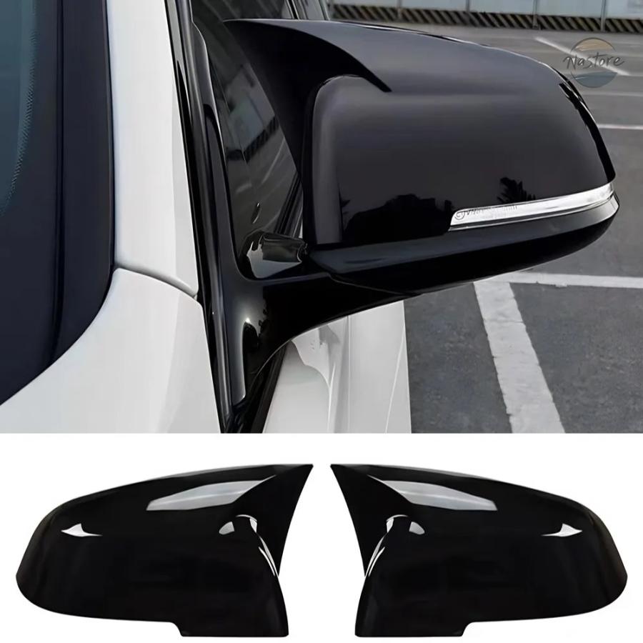 並行輸入品 BMW 1 2 3 4 シリーズ F20F22F30 F32F33F34 2012-UP 外観交換スタイルミラーカバー粘着取り付けの画像