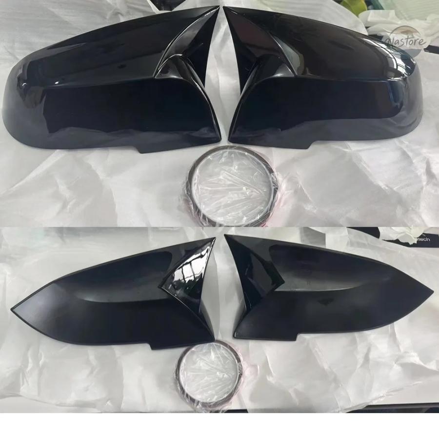 並行輸入品 BMW 1 2 3 4 シリーズ F20F22F30 F32F33F34 2012-UP 外観交換スタイルミラーカバー粘着取り付けの画像