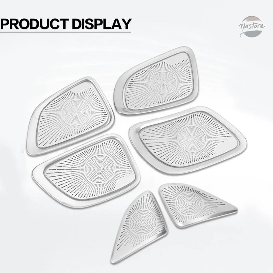 並行輸入品 メルセデスベンツ W206 C クラスインテリアドアスピーカーカバーストリップの画像
