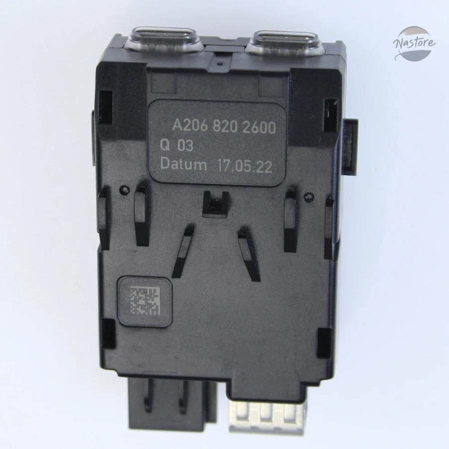 連絡用 並行輸入品 USBソケットチャージャーインターフェース メルセデス