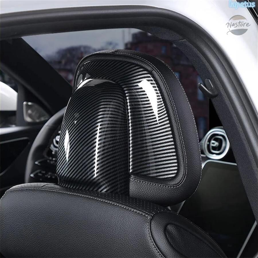 並行輸入品 ベンツCクラスW206 2022 / GLC X254 2023 / EクラスW214 2024 2025用フロントシートヘッドレストボタン調整スイッチカバートリムの画像