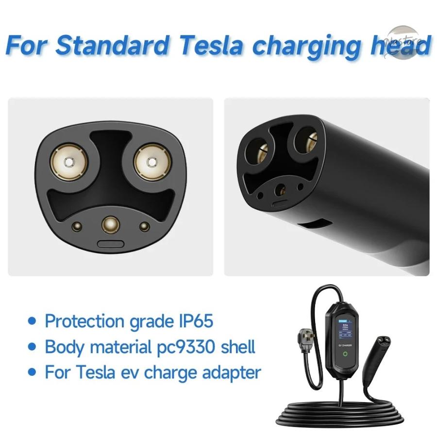 並行輸入品 AFEEV 3.5KW/7KW ポータブル EV チャージャーテスラモデル