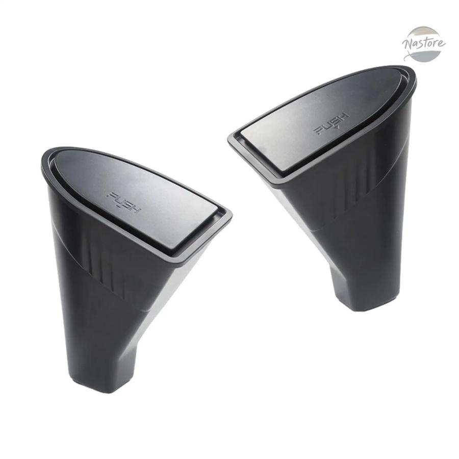 並行輸入品 フロントドアサイド収納ボックス モデルY用ゴミ箱 2個_1