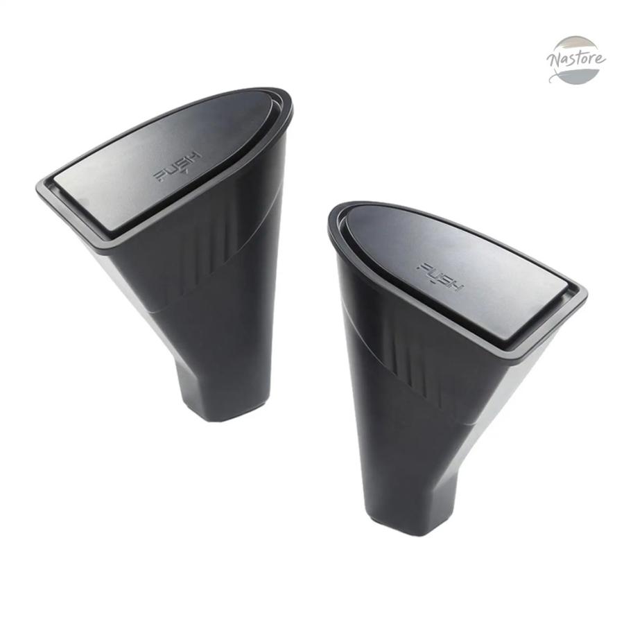 並行輸入品 フロントドアサイド収納ボックス モデルY用ゴミ箱 2個_2