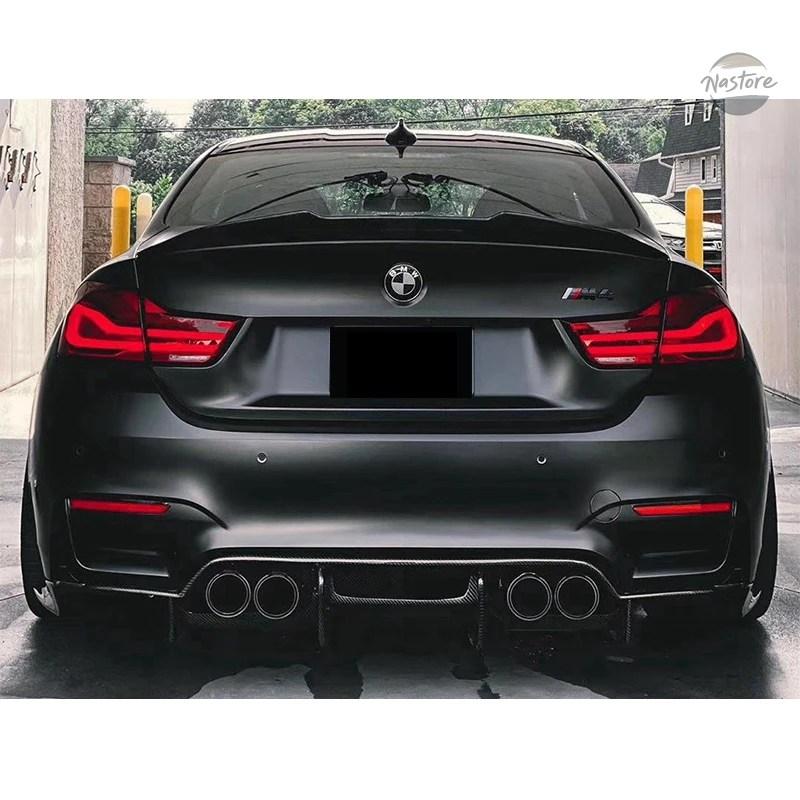 並行輸入品 BMW M4 F82クーペPSMスタイルカーボンスポイラー車リアブーツリップ翼2014 +_6