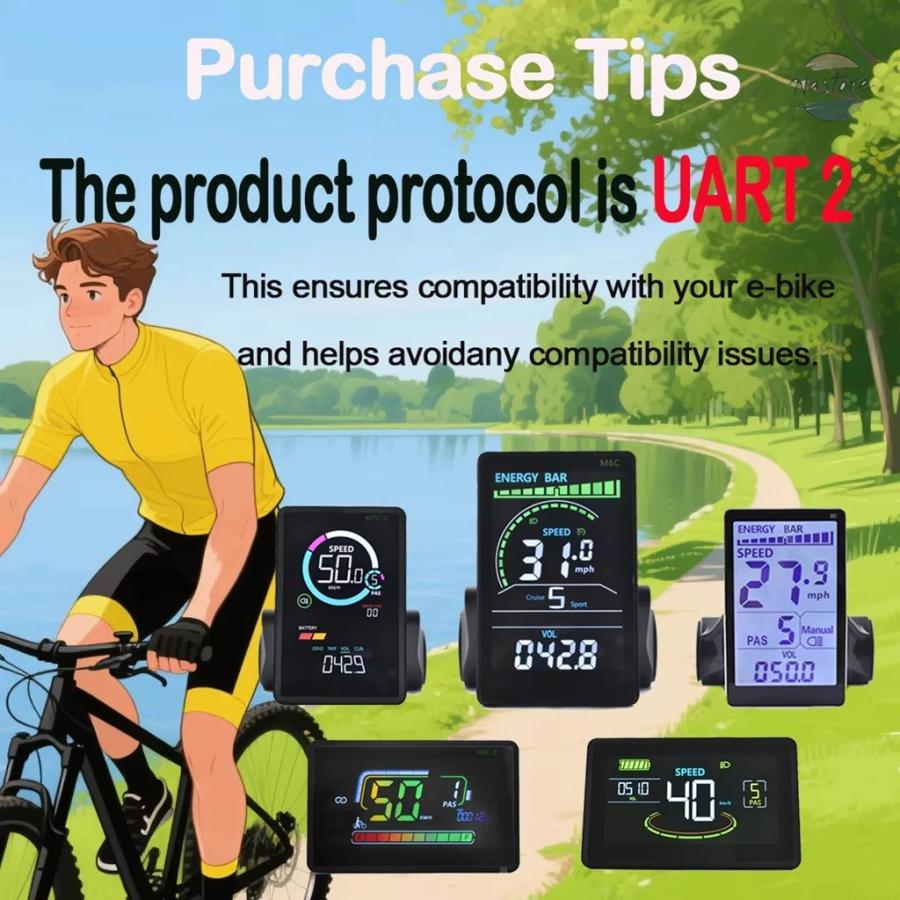並行輸入品 s886 メーター uart2 電動自転車液晶 ディスプレイ 24v-60v