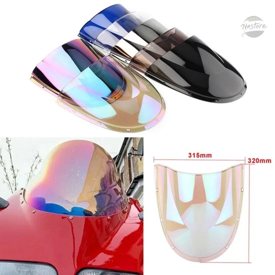 並行輸入品 バイク スクリーン ダブルバブルフロントガラスウィンカープロテクターウインド ドゥカティ 748 916 996 998 1994-1998-2001 カスタムパーツ 部品_8