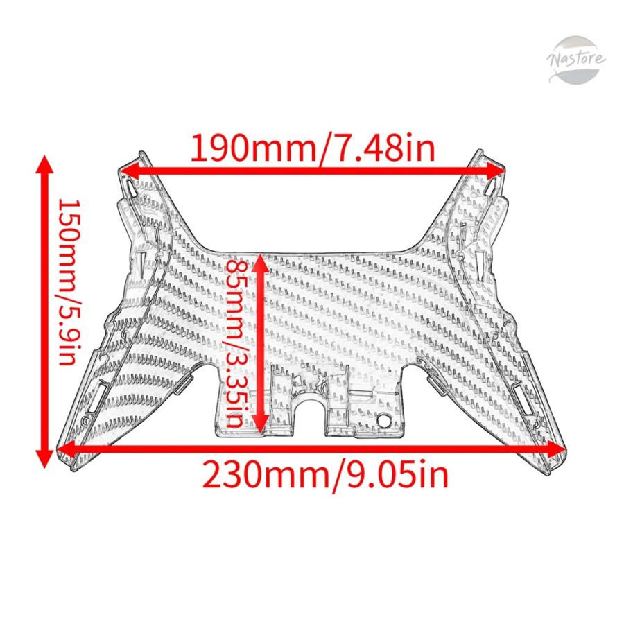 並行輸入品 ヤマハ カバー フロントタンクミドルビームセンタートリム xmax 300 x-max 2023 2024 カスタムパーツ 部品 アクセサリーの画像