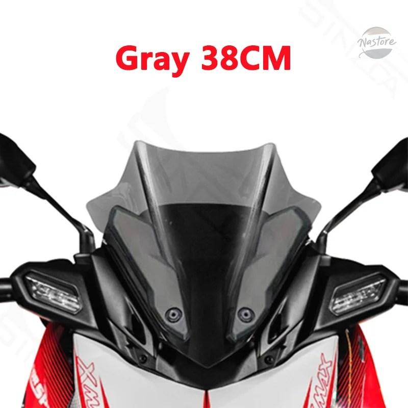 並行輸入品 x300 ヤマハ バイク スポーツフロントガラス ウィンドデフレクター ビサーバイザー ブラック xmax 300 x-ma xmax-300 2023 カスタムパーツ 部品_4