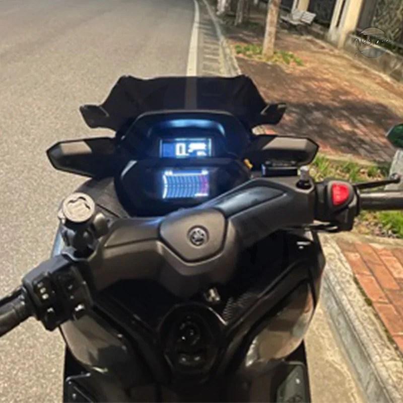 並行輸入品 x300 ヤマハ バイク スポーツフロントガラス ウィンドデフレクター ビサーバイザー ブラック xmax 300 x-ma xmax-300 2023 カスタムパーツ 部品_7