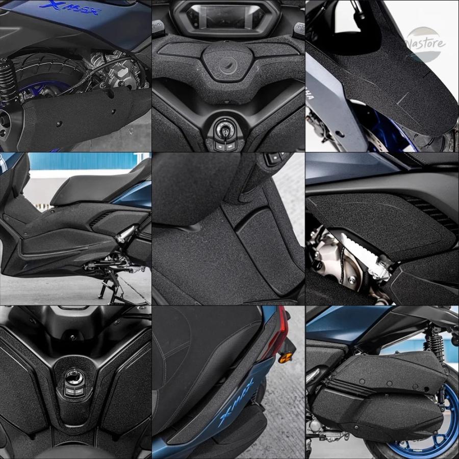 並行輸入品 バイク ボディ 厚いステッカー 引っかき傷防止 滑り止め ゴム xmax 300 x max 2023 2024 ステッカー カスタムパーツ 部品 アクセサリー_13