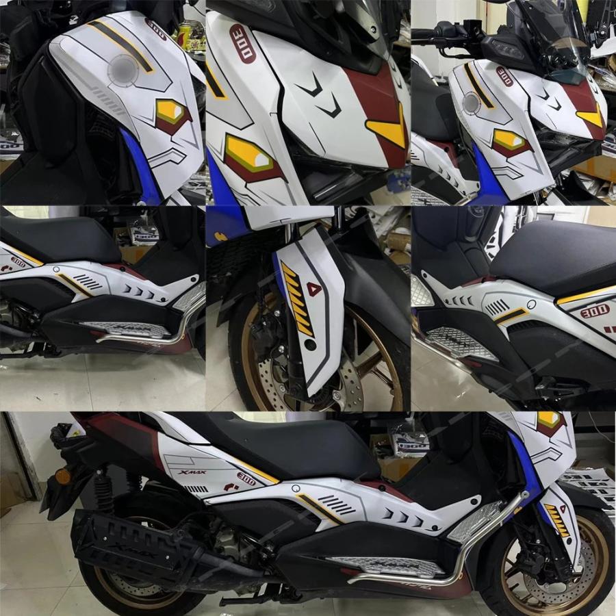 アクセサリー I.S 並行輸入品 バイク アクセサリー カスタム ステッカー x max 300 xmax