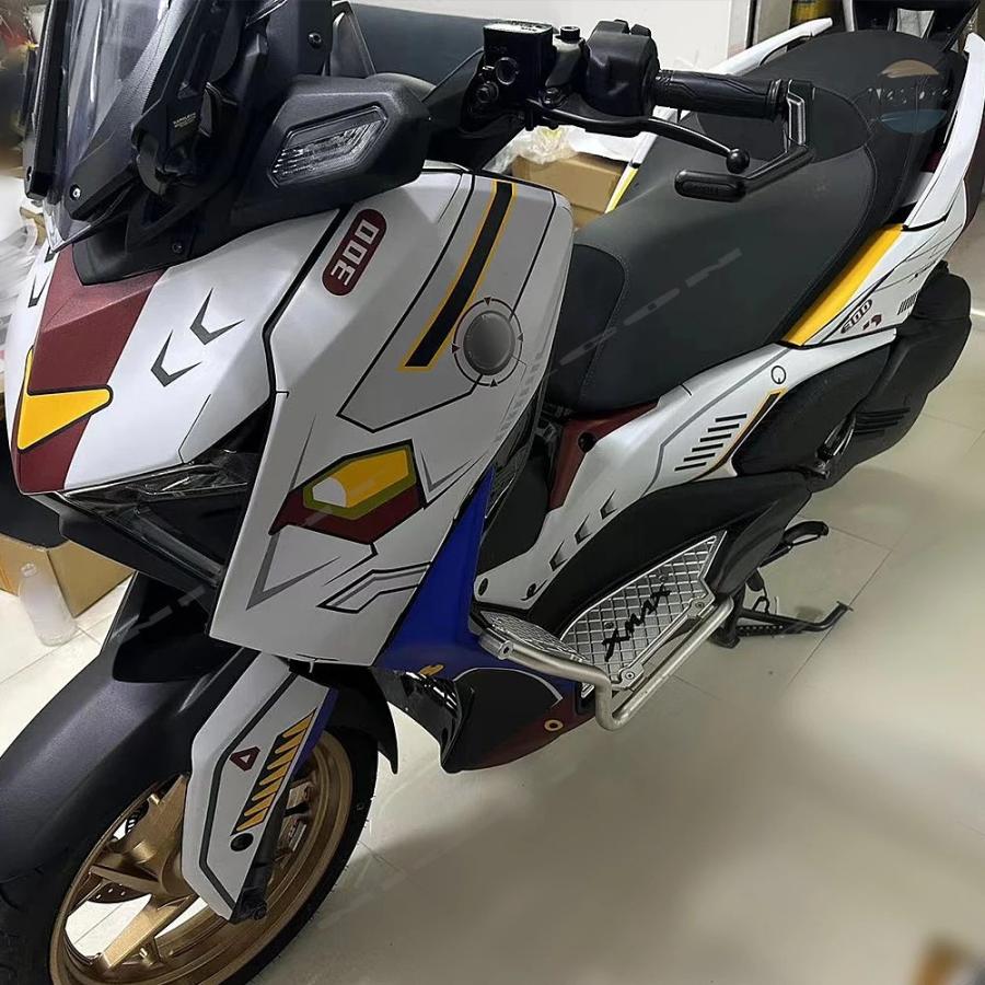 アクセサリー I.S 並行輸入品 バイク アクセサリー カスタム ステッカー x max 300 xmax