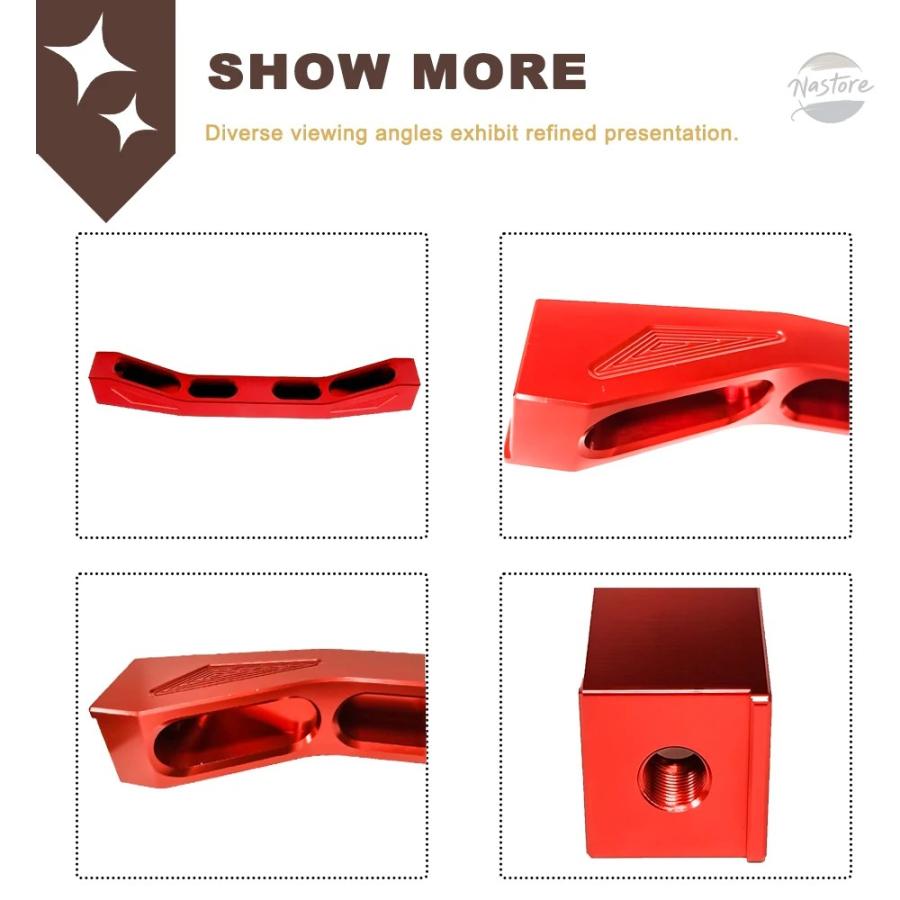 並行輸入品 ヤマハ バイク サスペンション アクセサリー カスタム cnc リアショックアブソーバーフォークブラケットスタビライザーレバー カスタムの画像