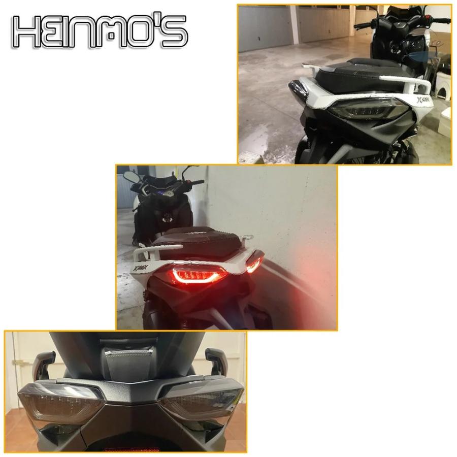 並行輸入品 ヤマハ バイク カバー ガード アクセサリー カスタム xmax300 xmax 300 リアテールランプシェルライト保護 2017-20-2023 カスタムパーツ 部品の画像
