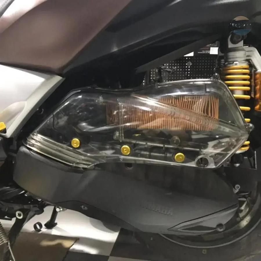 並行輸入品 ヤマハ バイク カバー フィルター semspeed xmax250/xmax300 2021-2025 クリアブルーエア高クリア度 pc インテークボックス カスタムパーツ 部品の画像