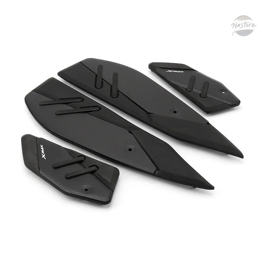 並行輸入品 ヤマハ バイク ペダル フットパッドプレート合金 スキッドプルーフフットレスト xmax300 x-max 300 xmax250 xmax400 カスタムパーツ 部品の画像
